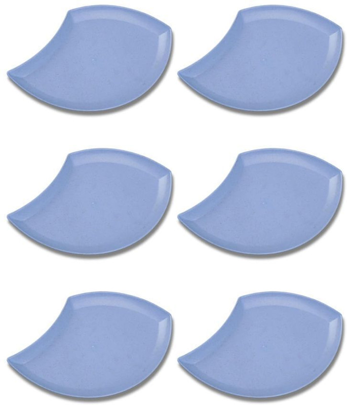 Sugallsu Wheat Straw Trays – Eco-Friendly, Reusable, Lightweight & Durable Unbreakable_ Pizza Tray(Pack of 6)