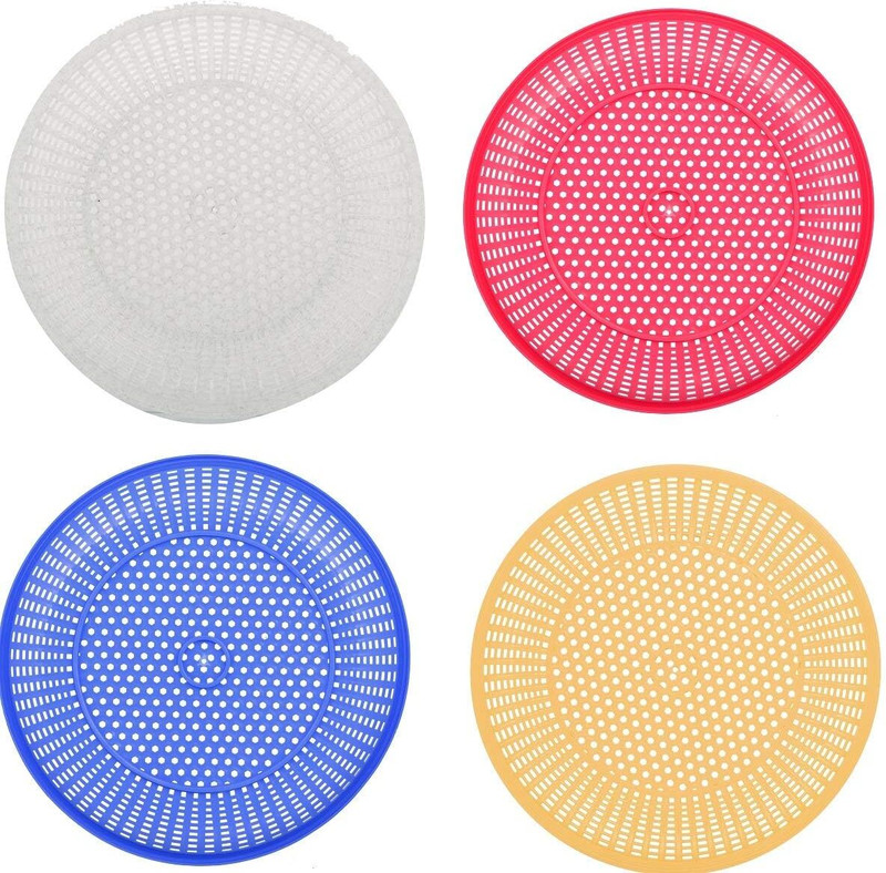 Skylii Many Purpose Roti plate Many Purpose Roti, Chapati, Sandwich, Bread Tray(Pack of 4, Microwave Safe)