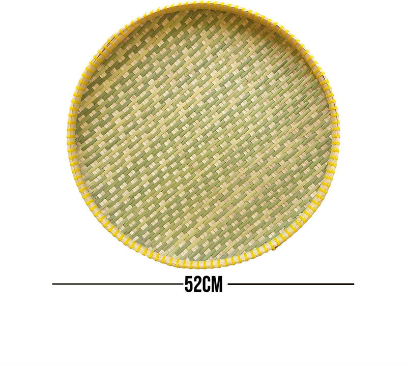 DKB Assam bamboo made dagra/dala big size Tray