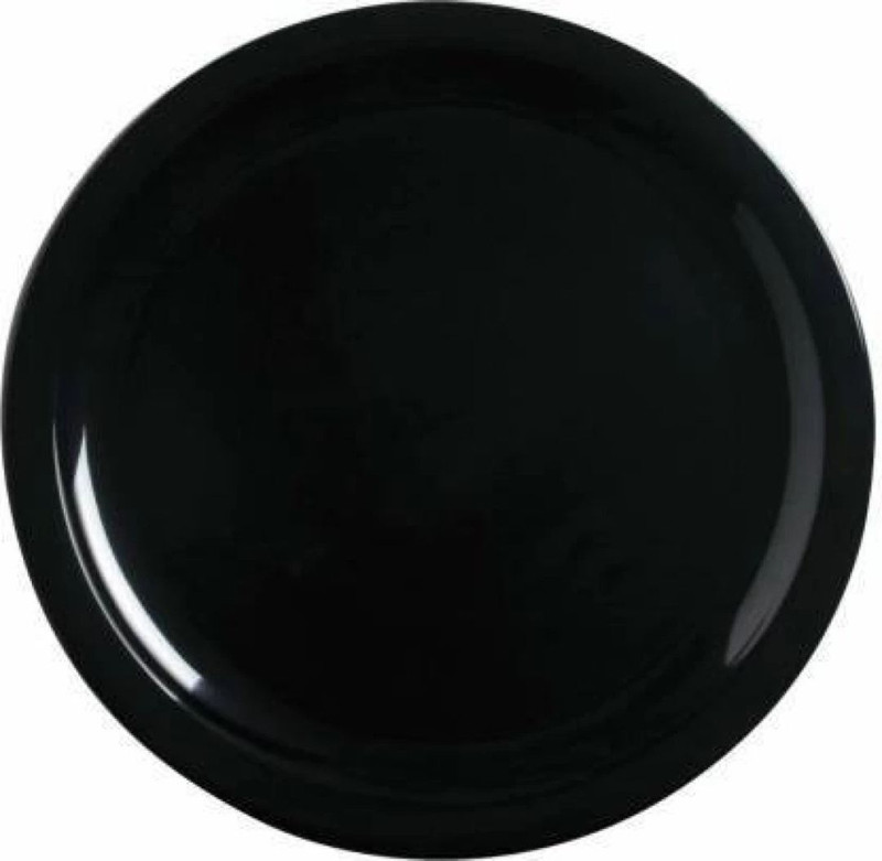 WAVECRAFT DESIGNS Unbreakable Snacks Plate Breakfast Plate For Home and Restaurant (7.5 inches) Half Plate(Microwave Safe)