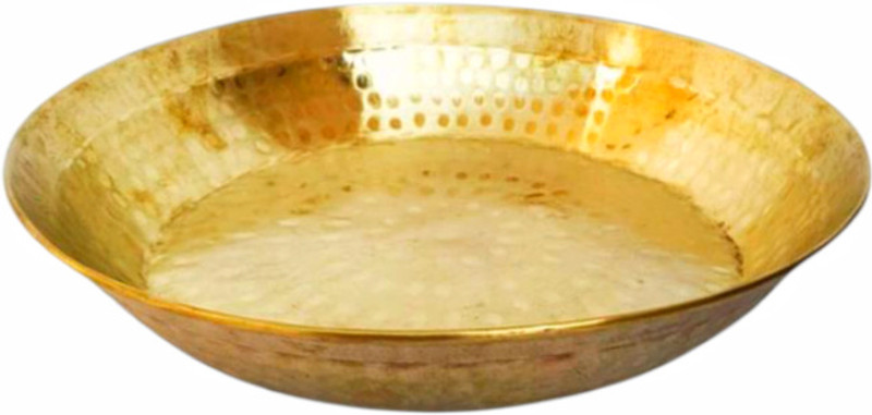 Asha Enchant Decor Traditional Indian Cookware Kitchen Essential Parat for Dough and Atta Kneading Paraat