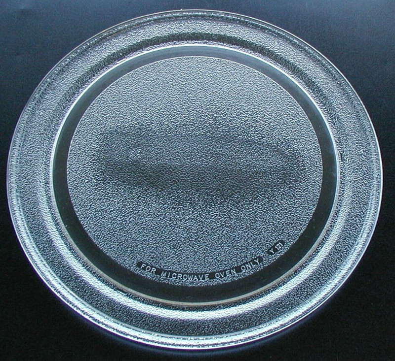 Payflip 245mm Microwave Turntable Glass Plate Model No. 20PM1S 20 L Solo Microwave Oven Baking Dish(Microwave Safe)