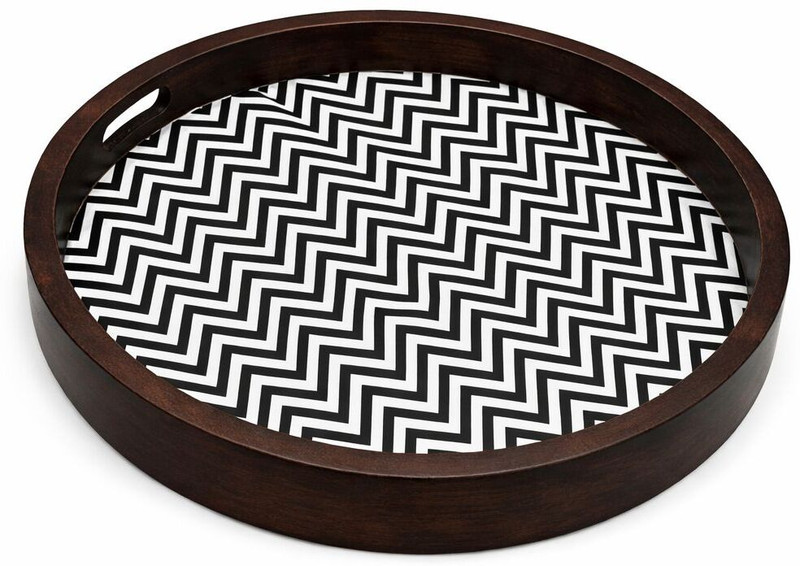 LAKSHAY EXPORTS LE611 Jug Tray Set(MANGO WOOD)