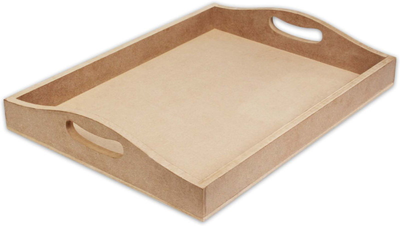 LITTLE BIRDIE MDF Serving Tray W Tray(Microwave Safe)