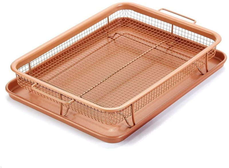 Lumevo Stainless Steel Bread Basket(Multicolor)