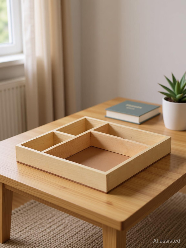 Paxidaya Pine Wood tray for gift hamper decoration Occasion be it House Warming Tray