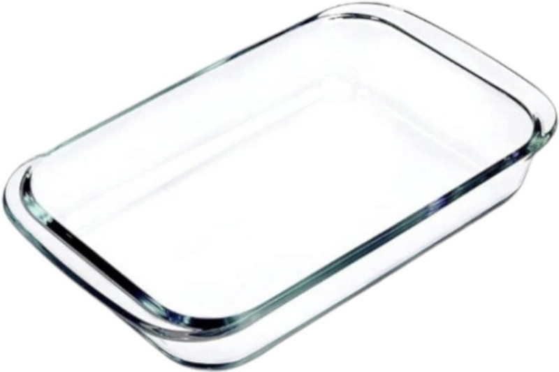RRAARR Glass Baking Dish, 1000ML Transparent Baking Dish(Microwave Safe)