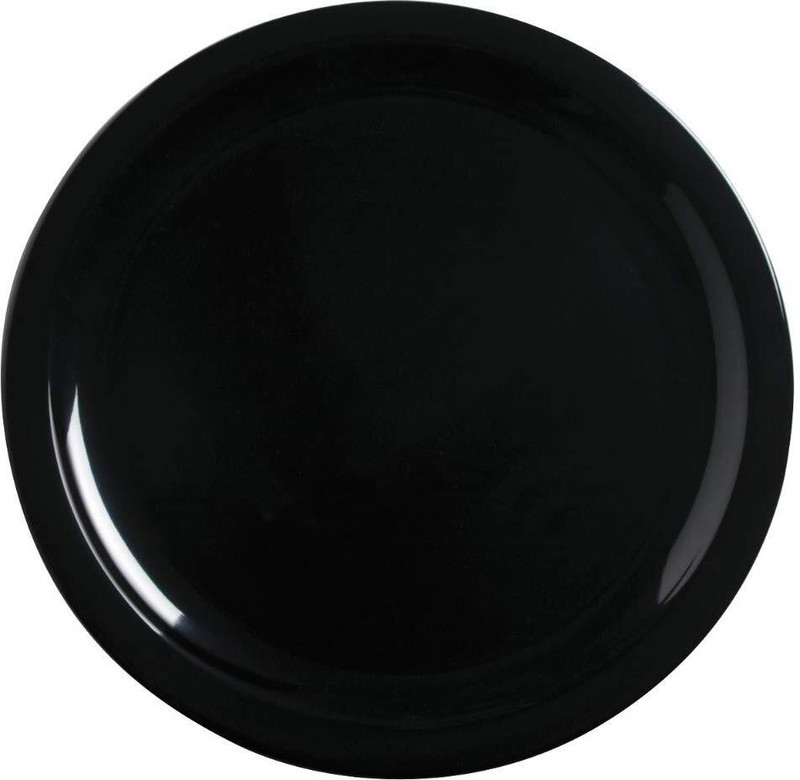 Kanha Microwave safe Mirror Finish Unbreakable BPA Free Lunch dinner Set (27'cm) Dinner Plate(Pack of 2, Microwave Safe)