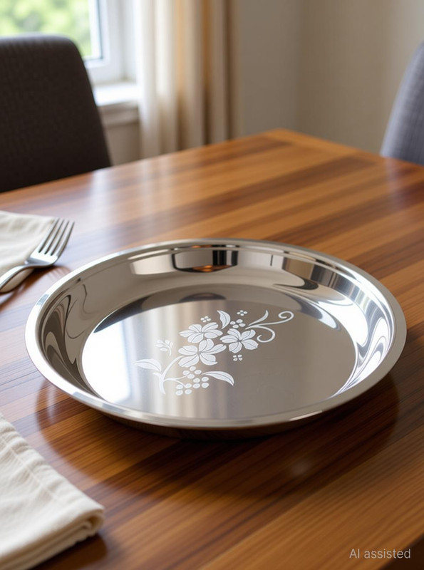 NEELAM Stainless Steel 16 (22G) Laser Etching 35 cm Paraat