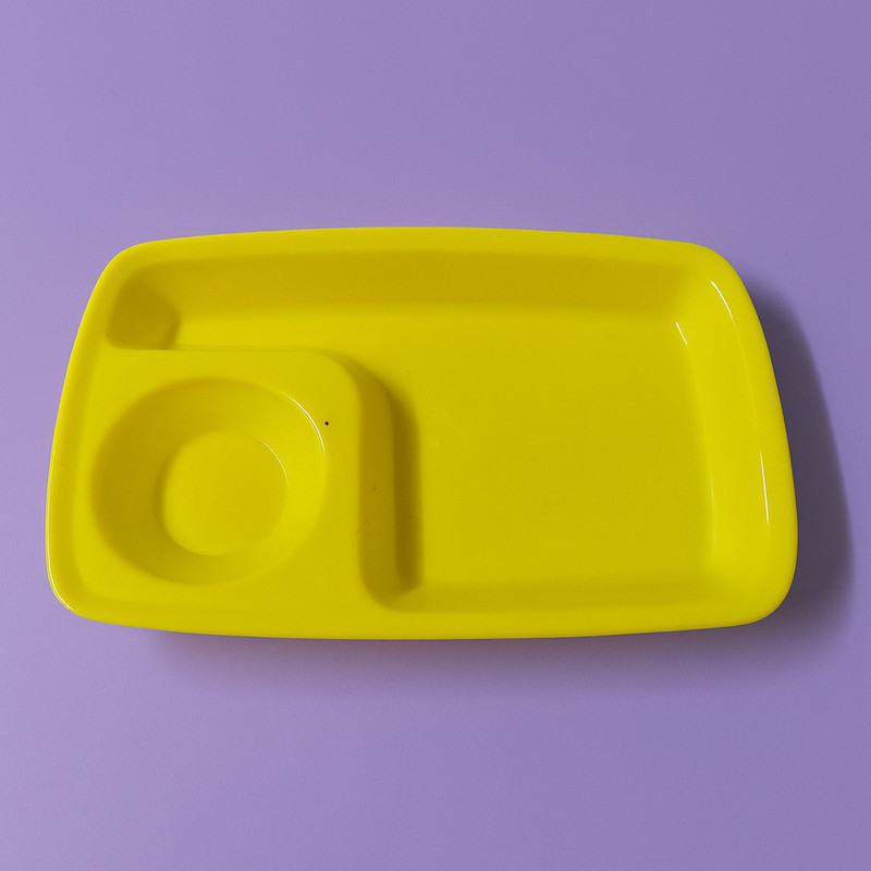 kariskart premium plate  - plastic(Yellow)