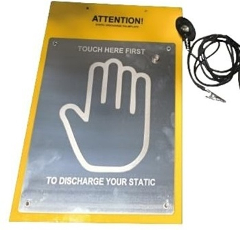sky enterprise shop SKY ESD Safe - Static Discharge Palmplate Plate Warmer(SKY ESD Safe - Static Discharge Palmplate & Cord Set, 1 PCS)