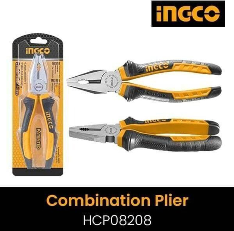 INGCO HHCP28200 Combination Snap Ring Plier(Length : 8 inch)
