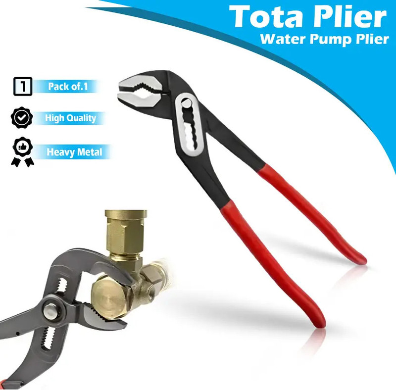 Snomex Strong & Reliable Multi-Purpose Tota Water Pump Plier Groove Plier(Length : 10 inch)