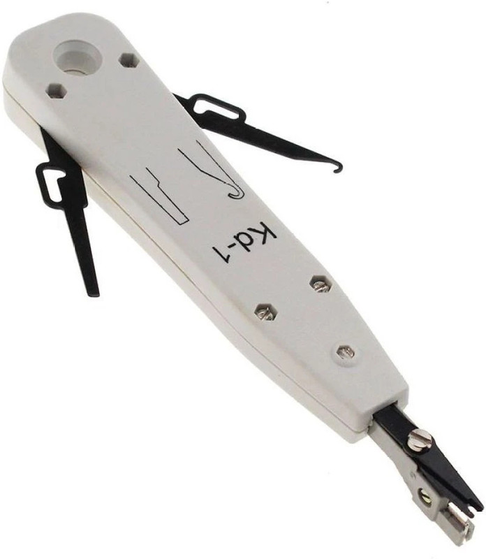 BALRAMA KRONE KD-1 Impact Punch Down Tool for Seating Wire Into Terminal Cable Insertion Network Interface Card(Off White)