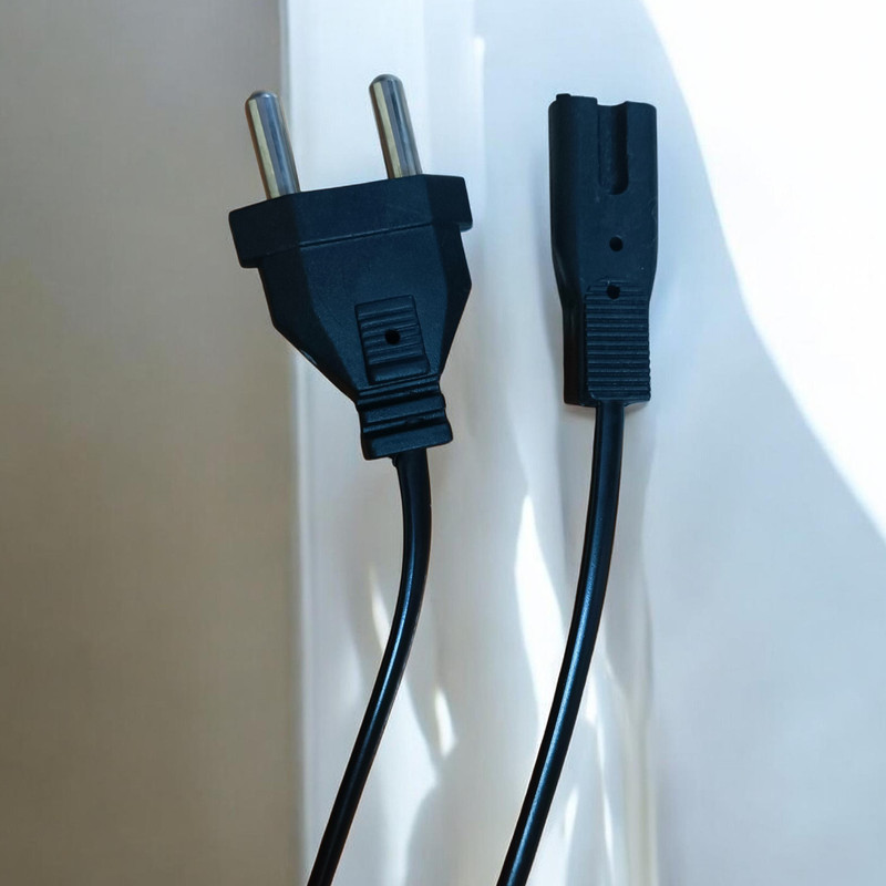 MAZON  TV-out Cable Mazon_2 Pin Power Supply Cable for power coard 2Pin(Black, For Home Theater, 1.5 m)