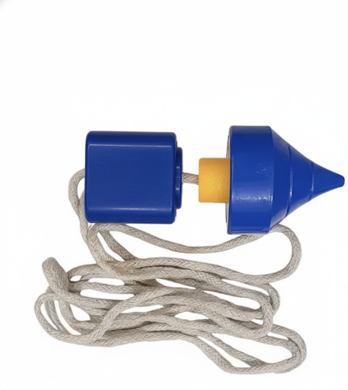 MEJEE TOOLS PLUMB BOB COMPLETE SET(LINE HANGER & THREAD) 300 g Cast Iron Plumb Bob
