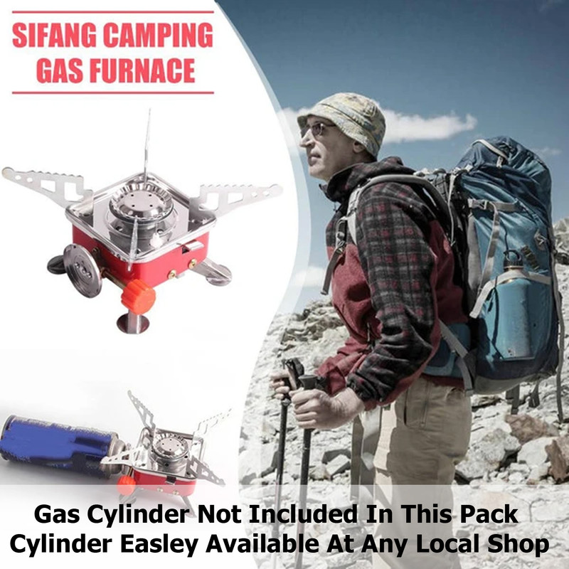 First Dot Gas Camp Stove(Foldable Iron)