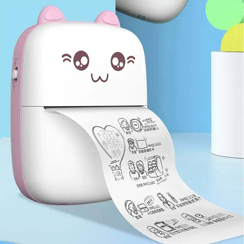 ENMORA Mini Printer with Paper for Photo function Label Printer cvb11 Single - Text
Used For: Title, Compare