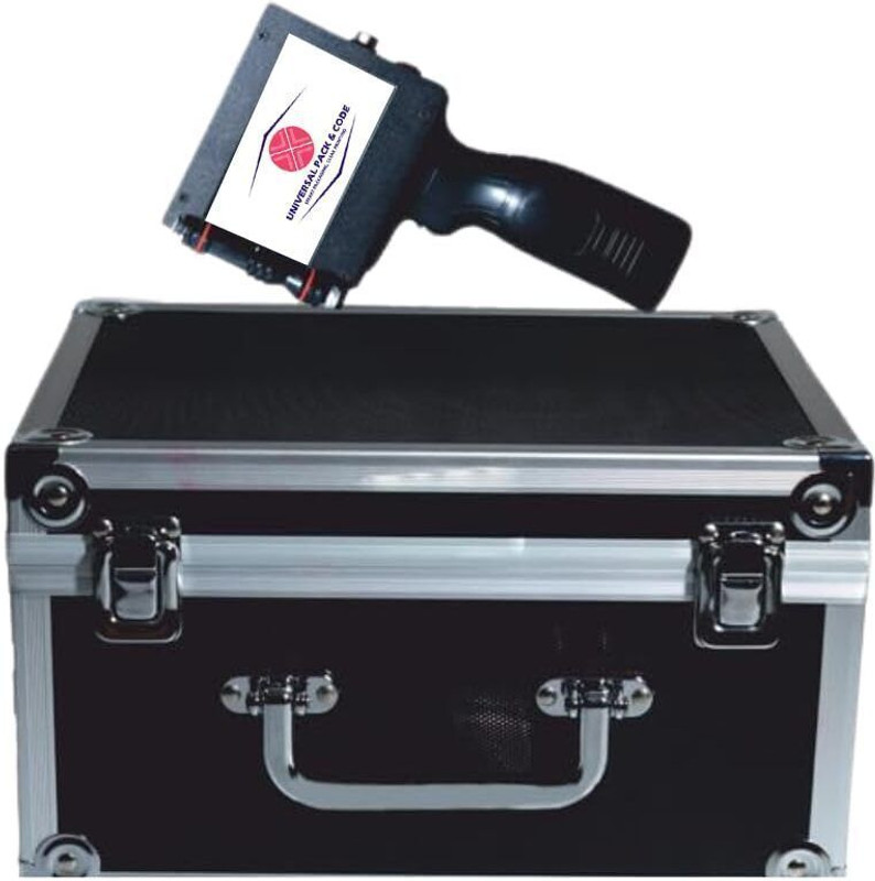 Universal Pack & Code Portable Handheld TIJ Inkjet Printer 12.7mm | Date & Batch Coding Machine Handheld Thermal Inkjet Printer (TIJ)