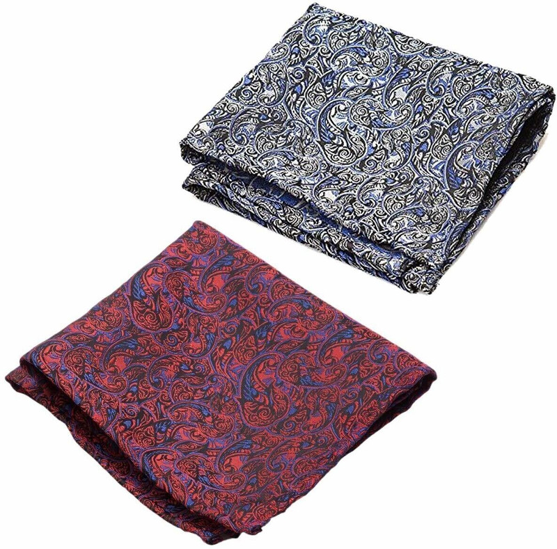 To The Nines Solid Jacquard Pocket Square