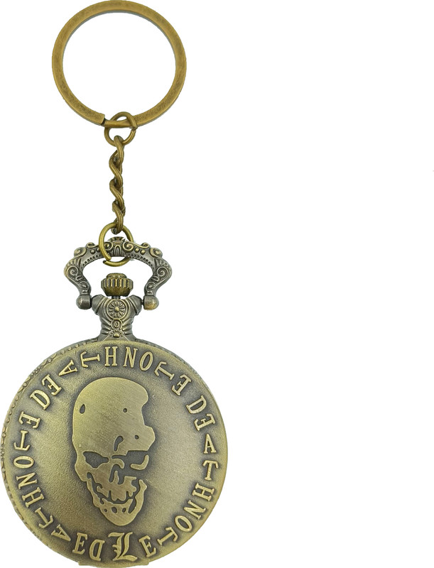 Seven Square Premium Vintage Manchester United Pocket Watch Key Chain Classic Design Antique Analog Metal Car Bike Home Keychain With Key Ring Gift For Men & Women Multicolor Anti Rust Stainless Steel Pocket Watch Chain