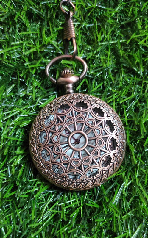 Svats Pocket watch chain Geometrical cut design Copper Stainless Steel Pocket Watch Chain
