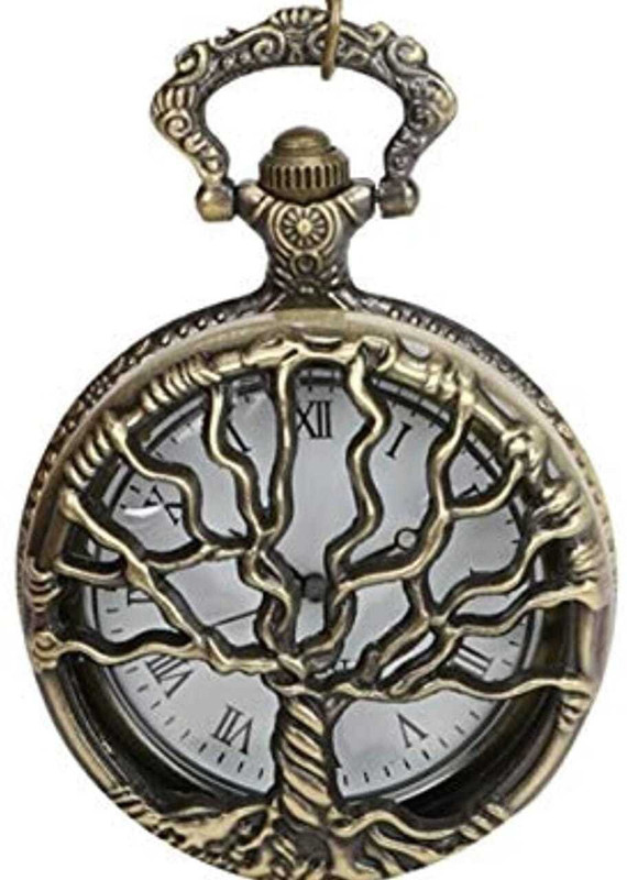 SB FASHION POINT Compass Theme Designer Pocket Watch SBCOMPASS03 ZINC Metallic Pocket Watch Chain