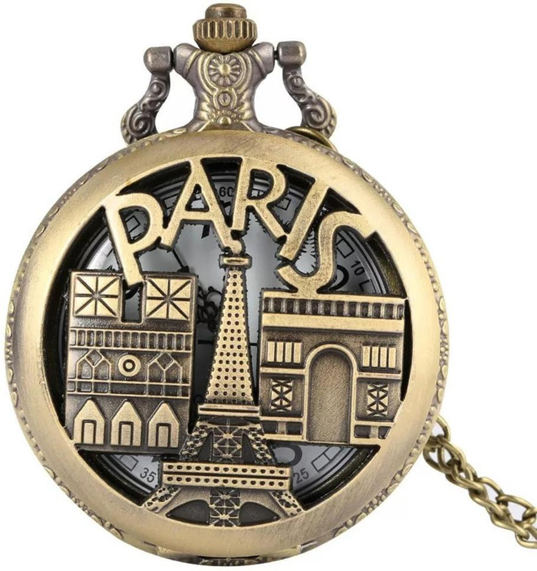 Seven Square Premium Retro Vintage Classic King Crown Embossing Design Pocket Watch White Dial Antique Metal Keychain With Key Ring Gift For Men Women Metallic Color Stainless Steel Pocket Watch Chain