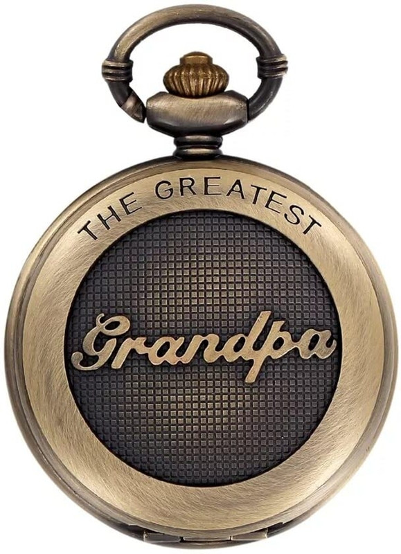 Ekaeki Collection Grendpa-Pocket Watch Pocket watch 1 Golden Metal Metal Pocket Watch Chain
