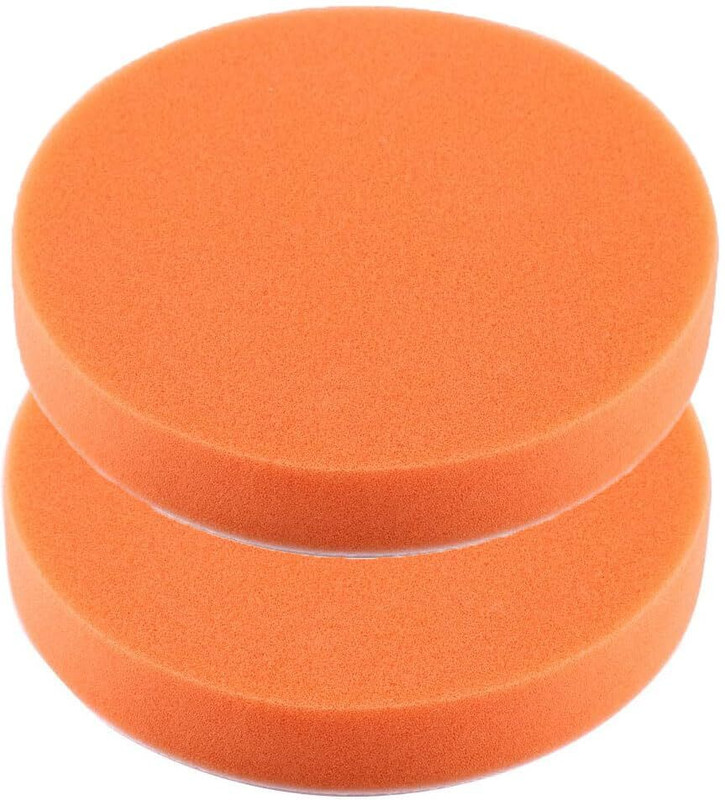 Inditrust 7inch Plane Sponge Wheel polishing pad Waxing Wheel pad (Pack of 2) Glass Polisher(7 inch)