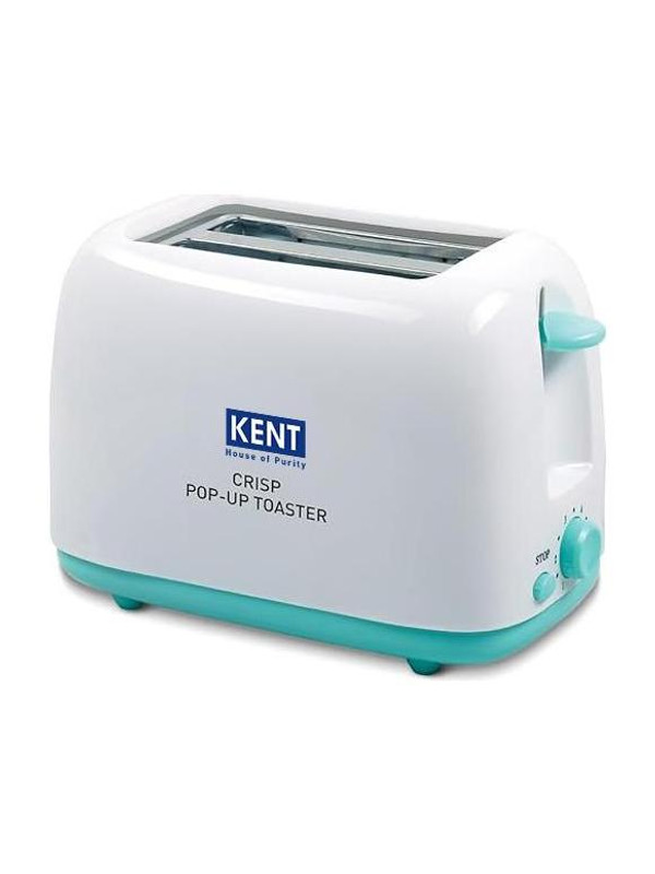 KENT 116105 750 W Pop Up Toaster(White)