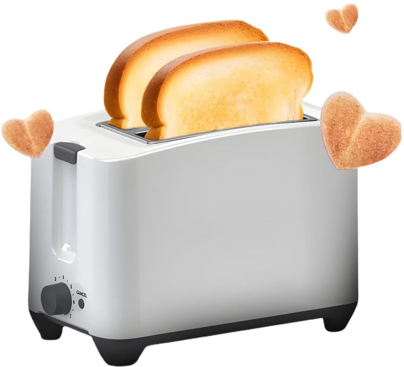 Drumstone 2 Slice Pop-Up Bread Toaster with Auto Cut Off Self Centering Slots 1000 W Pop Up Toaster(Multicolor)