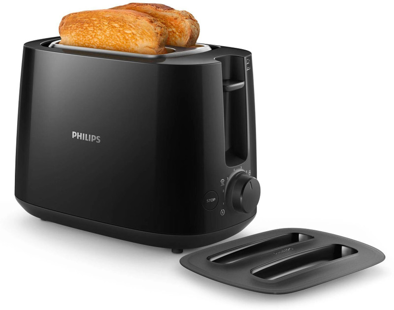 PHILIPS by PHILIPS HD2582/00 830 W Pop Up Toaster(White)