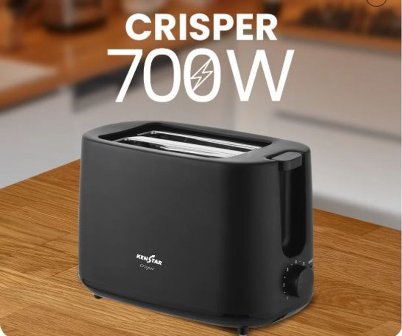 Kenstar by Kenstar CRISPER 700 W Pop Up Toaster(Midnight Black)