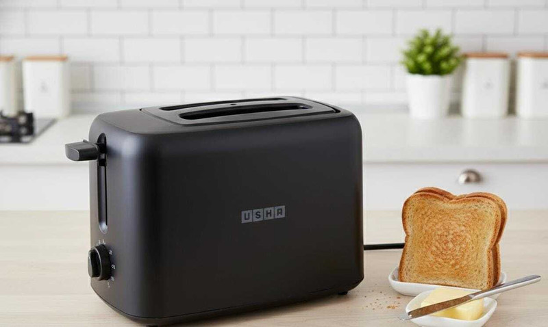 USHA iTOAST 4 Slice 1400 W Pop Up Toaster(Black)