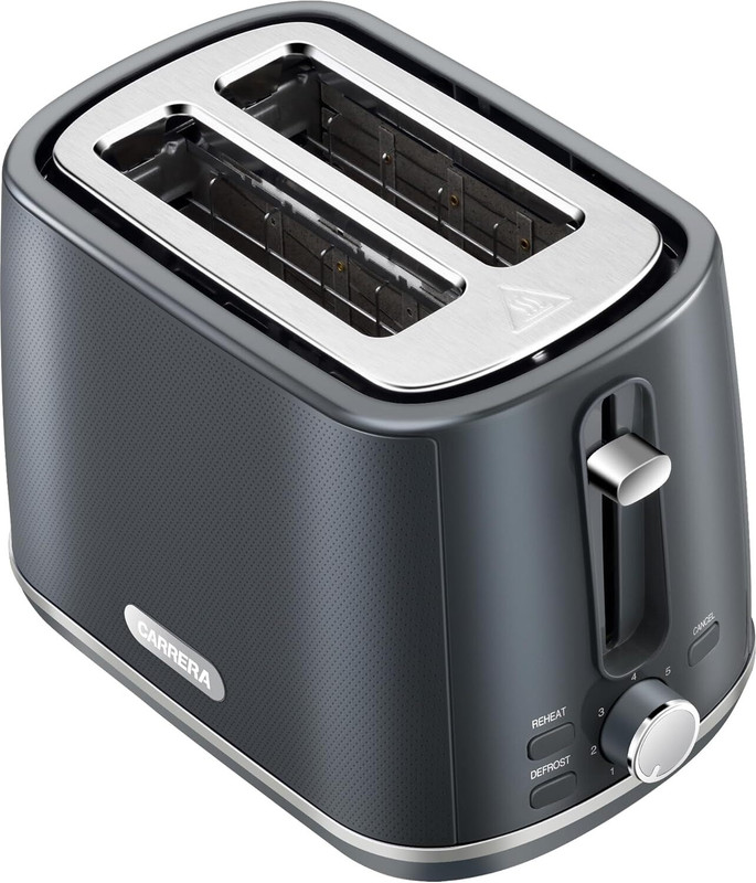 Carrera POPUP TOSTETR 930 W Pop Up Toaster(Grey)