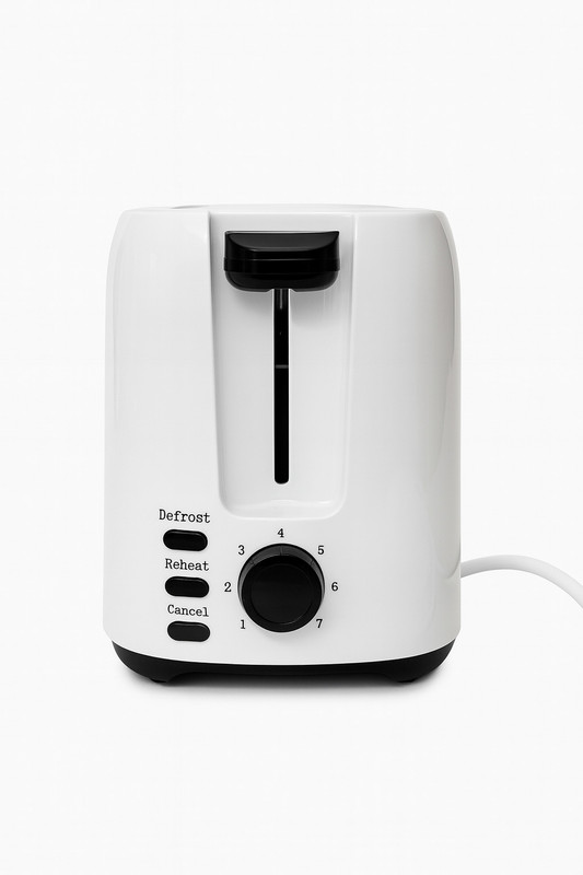 NOVA 2311 750 W Pop Up Toaster(White)