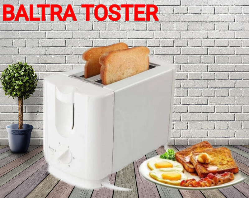 Crispy BTT 212 750 W Pop Up Toaster(White)