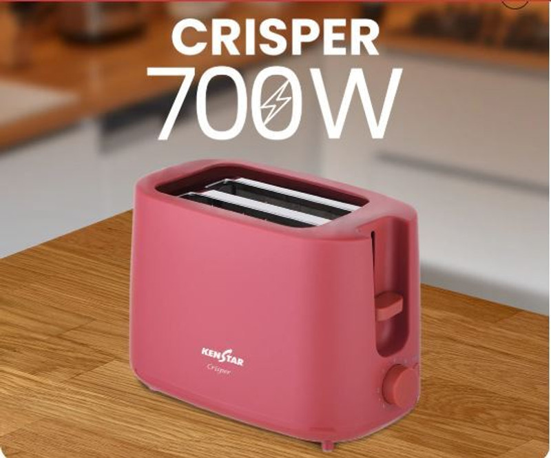 Kenstar by Kenstar CRISPER 700 W Pop Up Toaster(Velvet Red)