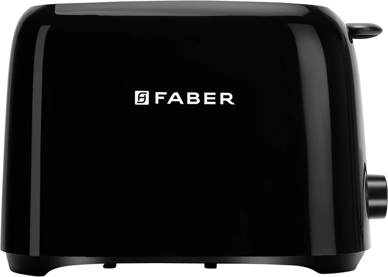 FABER FT 750W BK Electric Pop-Up Toaster With Dust Cover - 750 W Pop Up Toaster(Black)