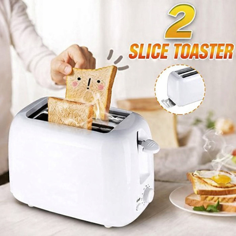 PREMSONS HJT-022 2 Slice Toaster 2400 W Pop Up Toaster(White)