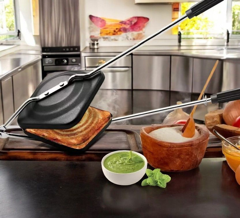 Zen by khatushyam Sandwich_Gas_Toaster 0 W Pop Up Toaster(Black)