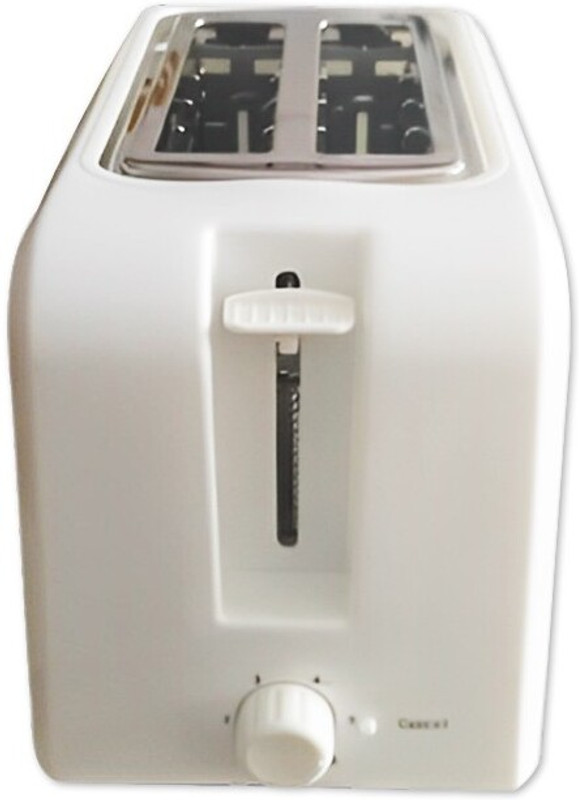 jajot by JAJOT JCH-4101N 2 Slice Pop-Up Toaster 750W Cool Touch Plastic Body, Variable Browning 750 W Pop Up Toaster(White)