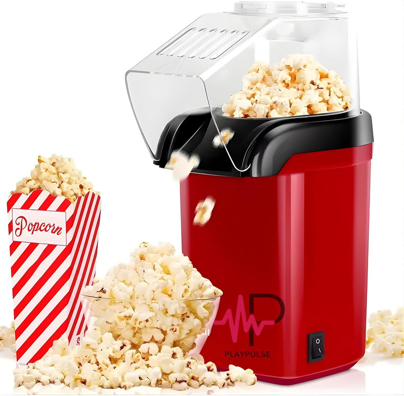 varniecommerce 96548 2 L Popcorn Maker(Red)