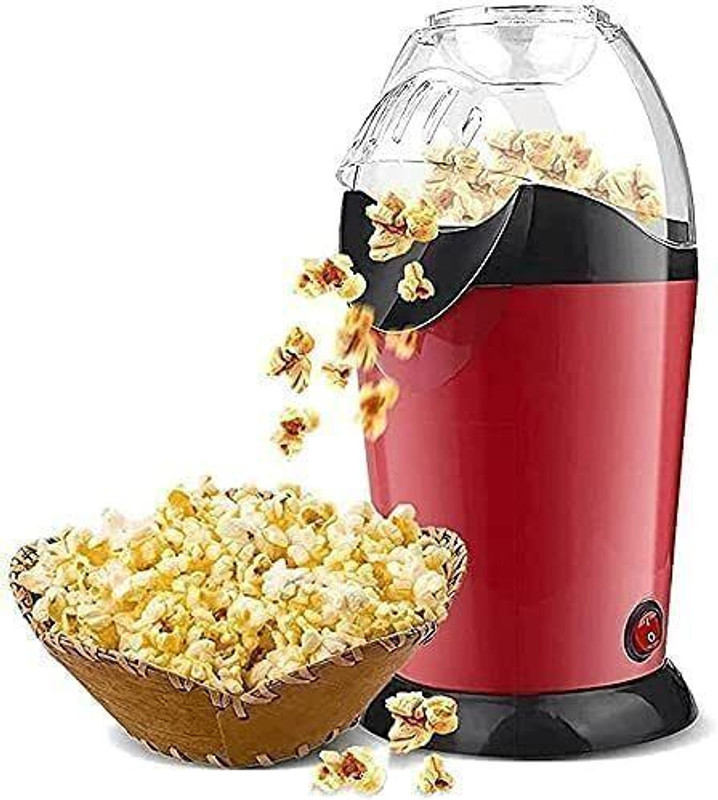 WIZMATE Hot Air Popcorn Machine and Home Use Electric Big Popcorn Machine 500 ml Popcorn Maker(Multicolor)