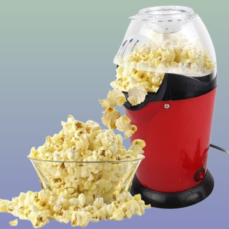 Jumeg Thermal Blower Crispy Corn Popper popcornmaker600 300 L Popcorn Maker(Multicolor)