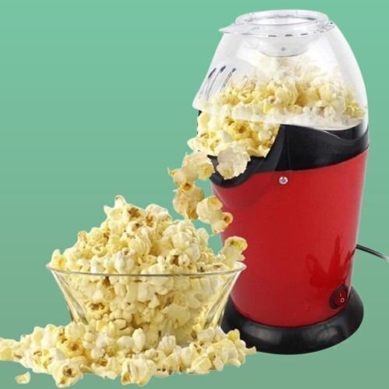 Vdayx Popped Corn Device Hot Steam popcornmaker689 300 L Popcorn Maker(Multicolor)
