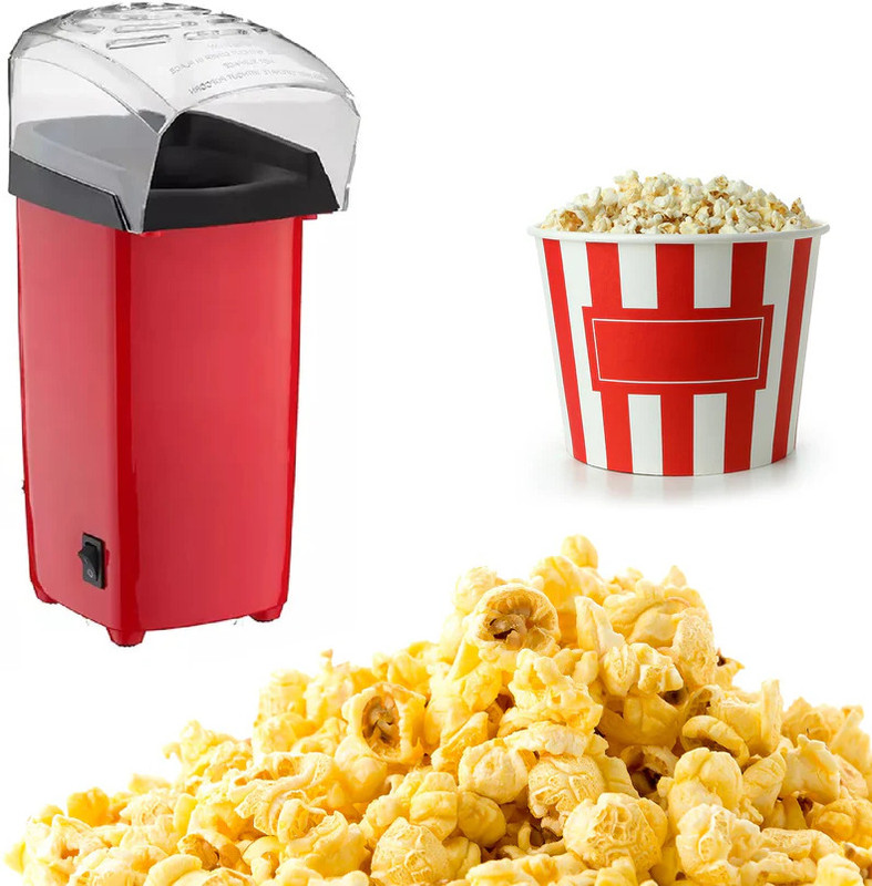 NVN All In One PM1 2.5 L Popcorn Maker(Red)