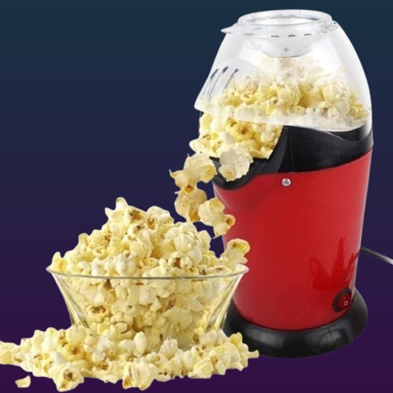 Omaynex Popper Warm Corn Steam popcornmaker800 300 L Popcorn Maker(Multicolor)