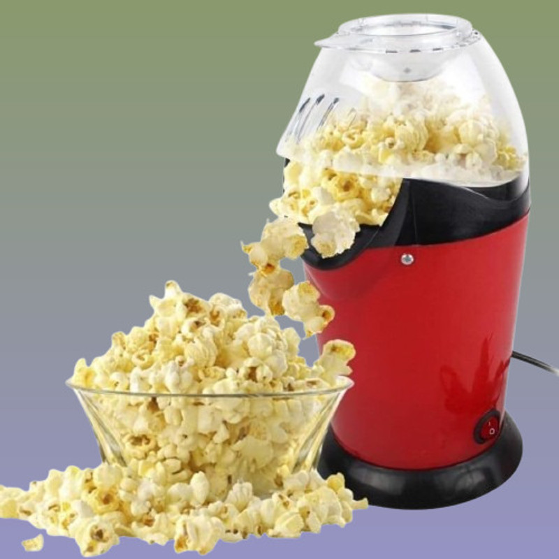 Kvaynex Thermal Steam Popcorn Machine popcornmaker551 300 L Popcorn Maker(Multicolor)